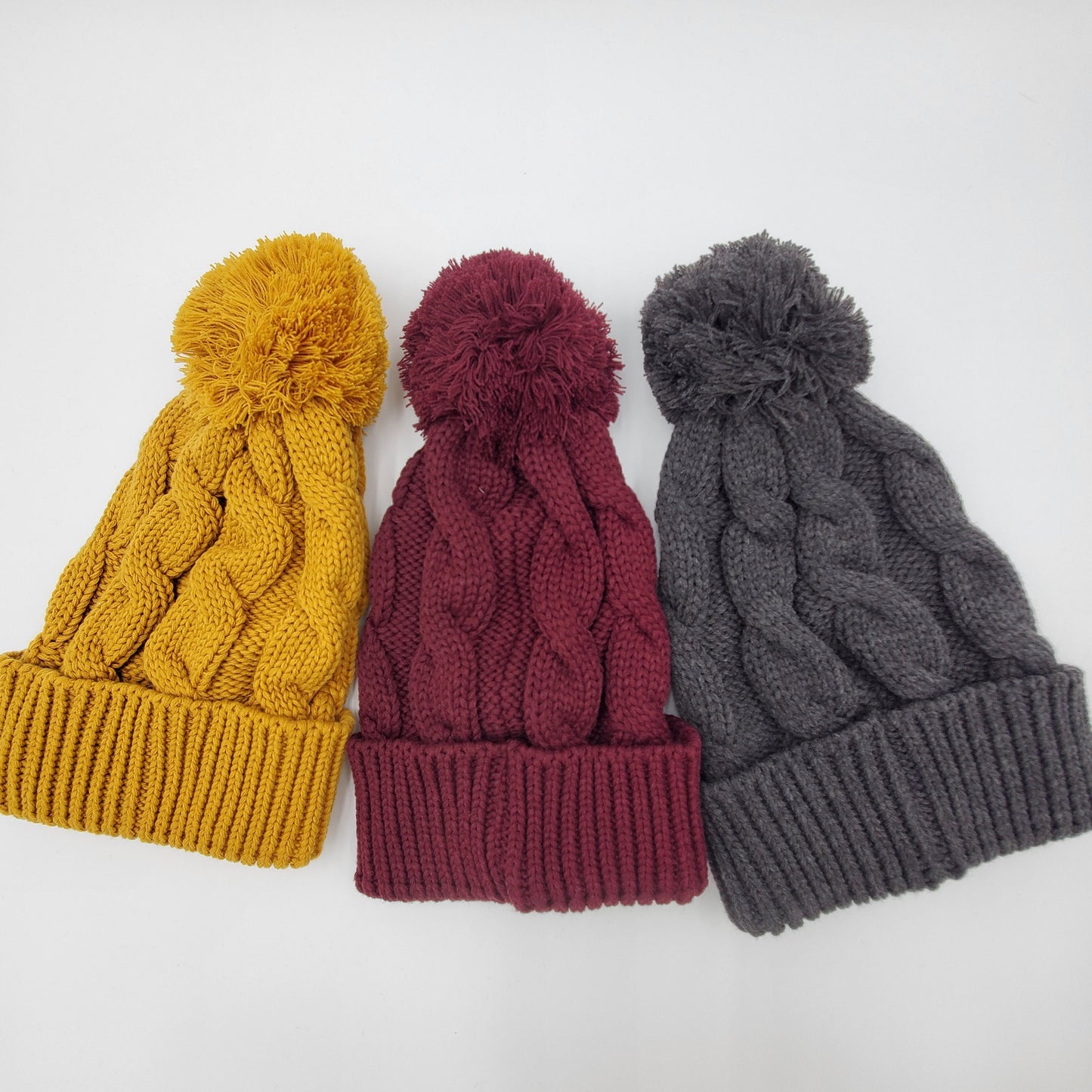 Chunky Cable Knit Hat
