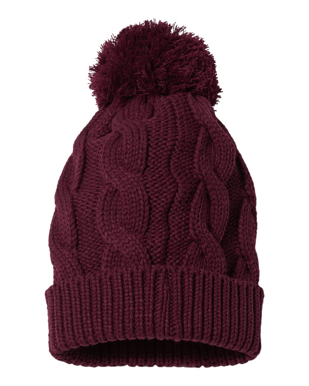 Chunky Cable Knit Hat
