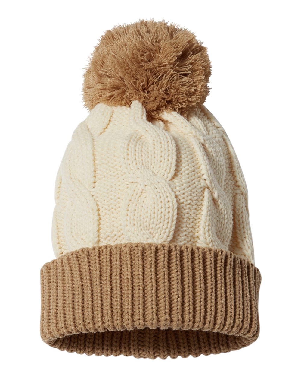 Chunky Cable Knit Hat