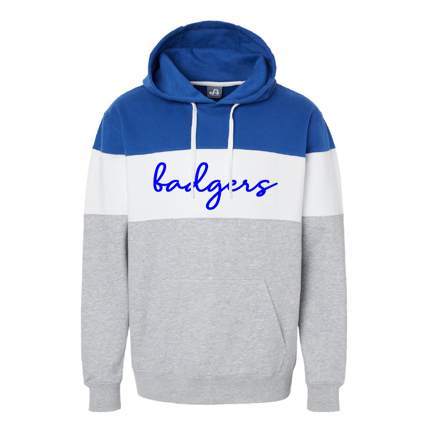 Badgers Colorblock Hoodie