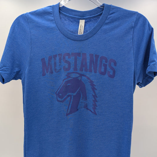 Mustangs Blue Tone Tee