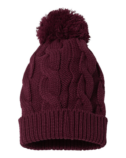 Chunky Cable Knit Hat