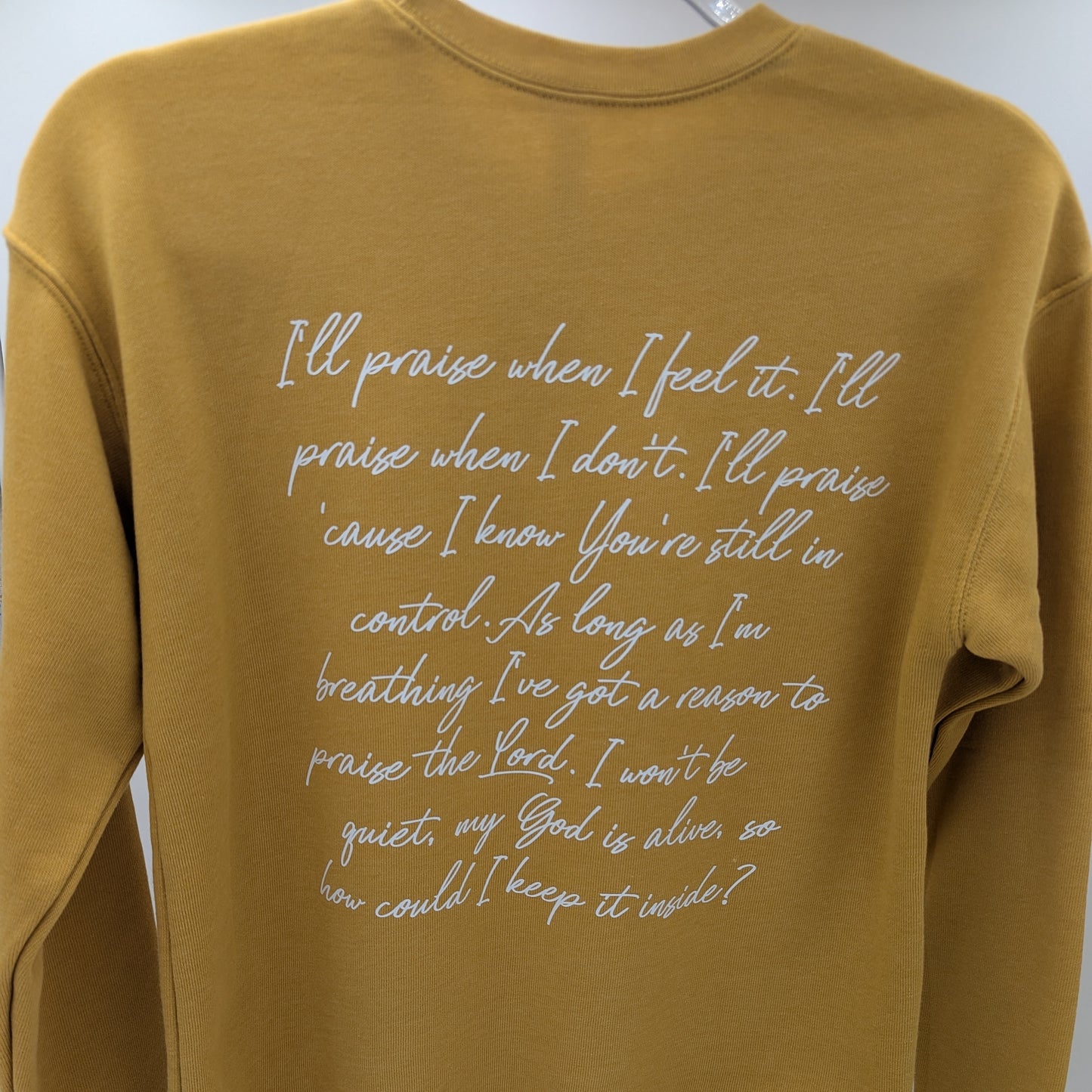 Praise Lyrics Sweatshirt