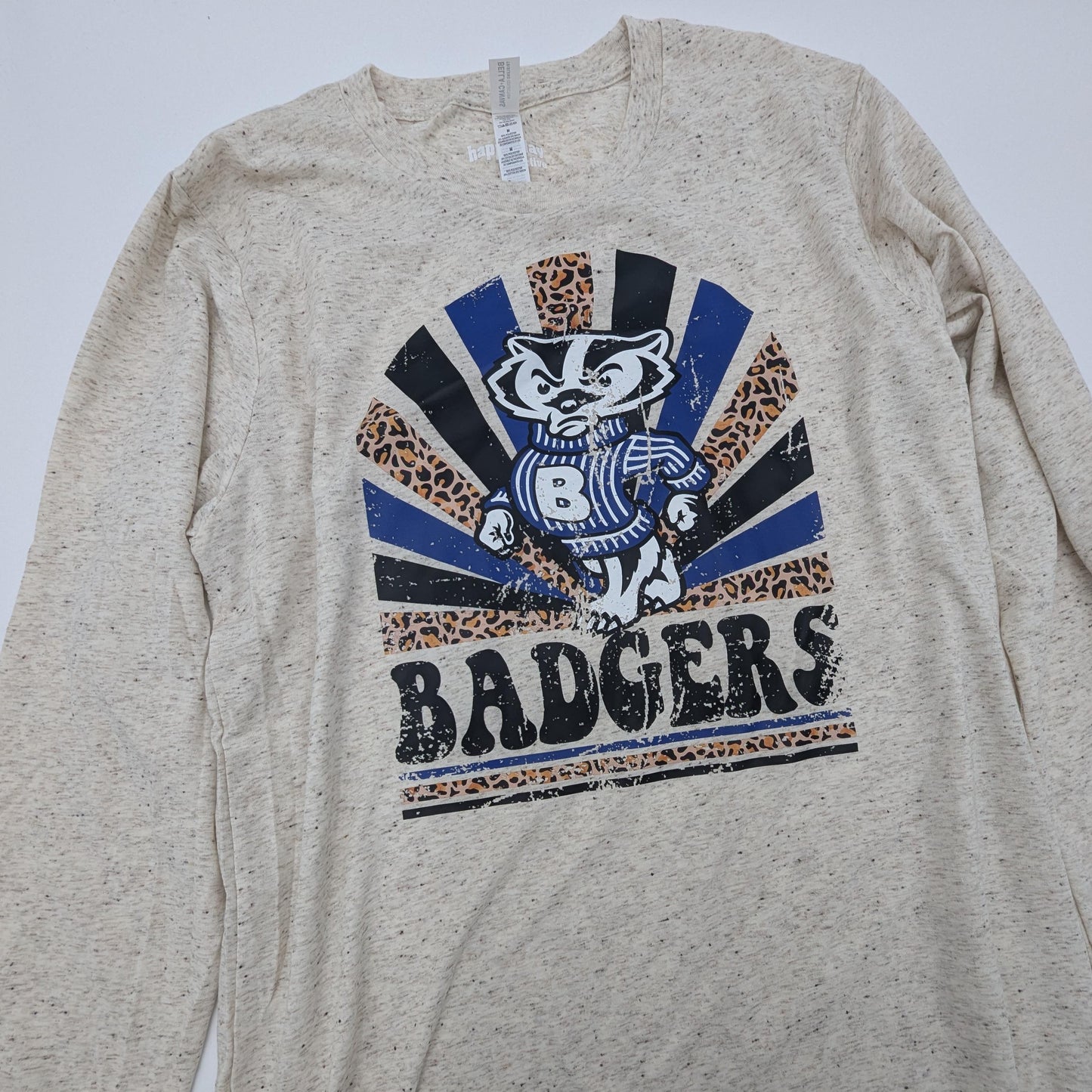 Badgers Sunburst Long Sleeve Tee