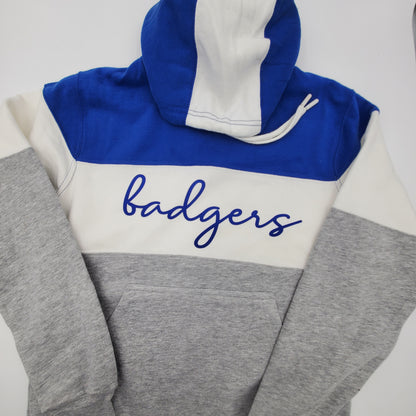 Badgers Colorblock Hoodie